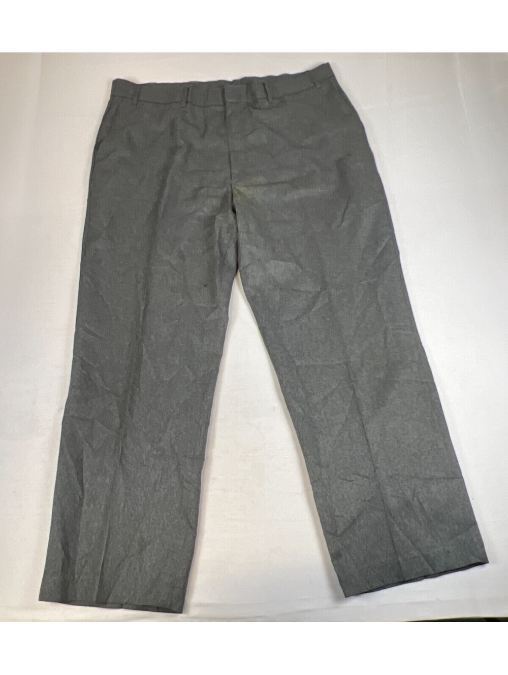 Levi's Action Slacks Men 42x30 Gray Dacron Polyester Dress Pants Vintage